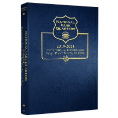 2019-2021 National Park Quarter Album P,D,WP Mints