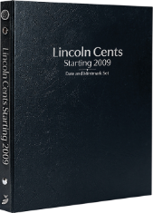 Lincoln Cents Starting 2009, Date & Mintmark Set P, D, S & W (Black)
