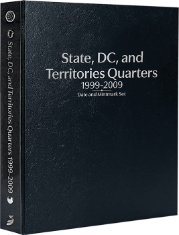State, DC, and Territorial Quarters 1999-2009, Date & Mintmark Set P & D (Black)