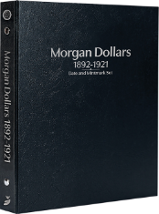 Morgan Dollars 1892-1921, Date & Mintmark Set P, D, CC, O & S (Black)