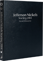 Jefferson Nickels Starting 2004, Date & Mintmark Set P, D & S (Black)