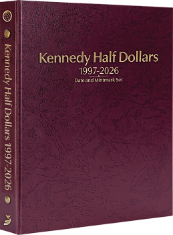 Kennedy Half Dollars 1997-2026, Date & Mintmark Set P, D & S (Burgundy)
