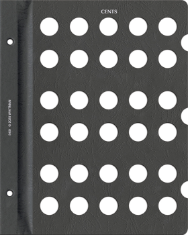Blank Page, Cent (Black)