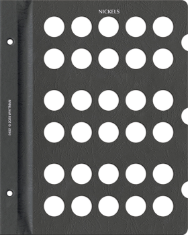 Blank Page, Nickel (Black)