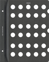 Blank Page, Dime (Black)