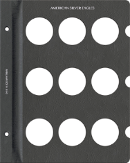 Blank Page, Silver Eagle (Black)