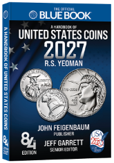 2027 Blue Book, Handbook of US Coins, Paperback