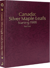Canada Silver Maple Leafs: Starting 1988 Date Set (Burgundy)