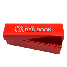 Official Whitman Universal Slab Box - Holds 20 Slabs - Red