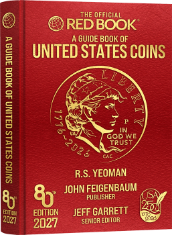  Limited Edition 2027 Red Book Price Guide of United States Coins, 80th Anniversary, KIVAR Hardcover