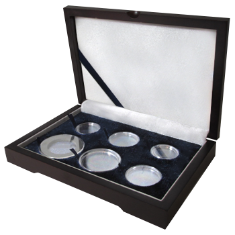 Guardhouse Wood Display Box - GH-W1300 - Ring Fit Mint or Proof Set Cent - Lg $ (2S,2M,L,XL)