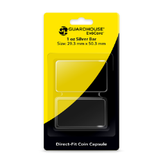 1 oz Silver Bar Direct Fit EvoCore Capsule - Retail Card