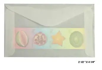 #3 Glassine Envelopes - Qty: 1000