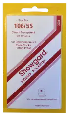 106x55 Showgard Plate Blocks and Covers (Clear)