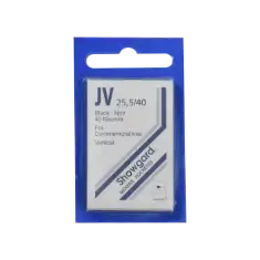 25x40mm Showgard Mounts - Pre-cut Singles (Black)