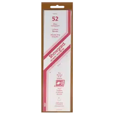 Showgard Mounts - 215mm Strips (Clear) - 52x215mm