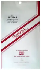 187x144 Showgard Blocks, Strips and Souvenir Sheets (Clear)