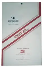 143 Showgard Strips Accomodation Range 264mm (Clear)