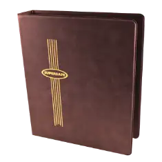 Standard Size Supersafe  Binder - Red