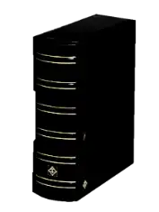 Grande-G Classic 4 Ring Certified Coin Slab Album with Slip Case (6 Pages) Black