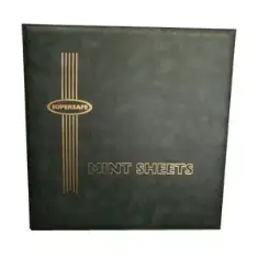 MA1 - Deluxe Mint Sheet Album,  100 Sheets (Black)