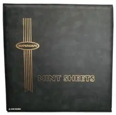 Deluxe Mint Sheet Binder Only (Black)