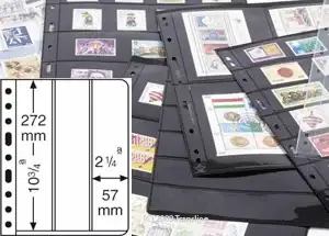 3 Pocket Vertical VARIO Sheets, Clear - VARIO3VC
