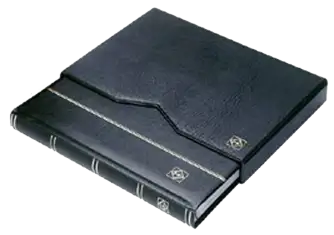 Premium Stock Books with 32 Black Pages and Clear  Interleaves (Green) - LZS4/16NGR