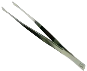 Round Tip Tongs - 6"