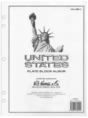 Plate Block Album Pages Vol. C (1989-2019)