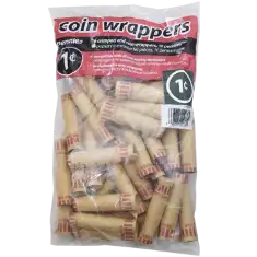 36 Penny Preformed Coin Wrappers