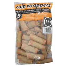 36 Quarter Preformed Coin Wrappers