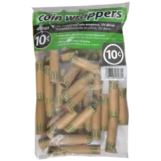 36 Dime Preformed Coin Wrappers