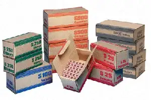 Coin Roll Shipper Box - Small Dollar Bulk