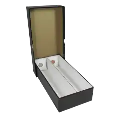Double Row 2x2 Box - 10" - Heavy Duty - Black