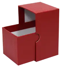 Single Row Slab or Crown Box - 4.5"- Red