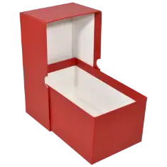 Modern Size Currency Box - Red