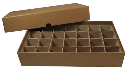 Half-Dollar Tube Box - Holds 28 Tubes
