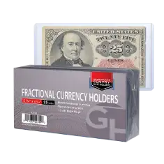 Fractional Currency Sentry Holders - 5 7/16x3 3/16