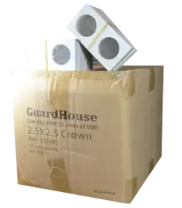 Guardhouse 2.5x2.5 Crown - 100/Bundle