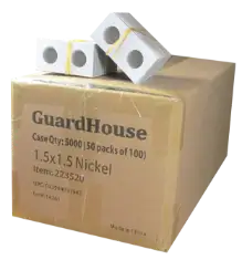 Guardhouse 1.5x1.5 Nickel - 100/Bundle