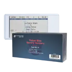 Ticket Size Sentry Holders - 3x7
