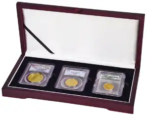 Universal Wood Display Box - 3 Slabs