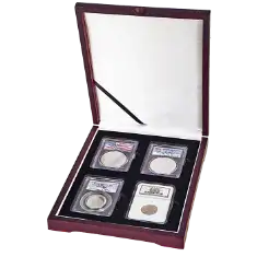 Universal Wood Display Box - 4 Slabs
