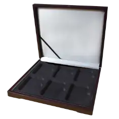 Universal Wood Display Box - 6 Slabs