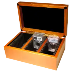 Wood Display Box - 30 NGC or PCGS Slab