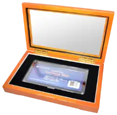 Guardhouse Glass-Top Box for Modern Currency Holder