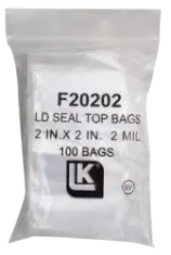Zip Lock Bag - 2x2 (2 Mil)