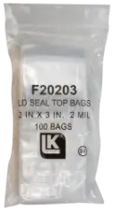 Zip Lock Bag - 2x3 (2 Mil)