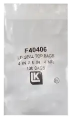 Zip Lock Bag - 4x6 (4 Mil)